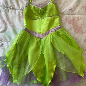 Lot of girl 4t costume play dresses tinker belle Elena Cinderella